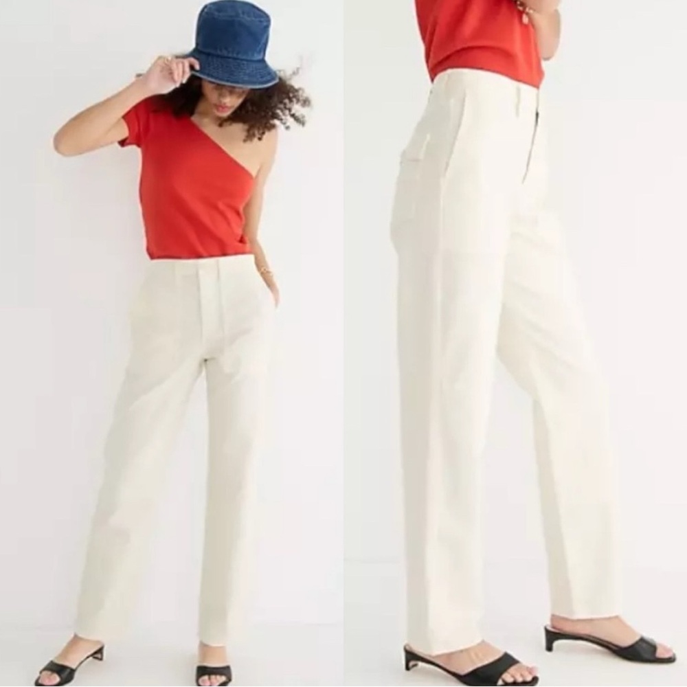 J Crew cargo pant in chino twill